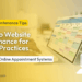 Website Maintenance Dental Practice